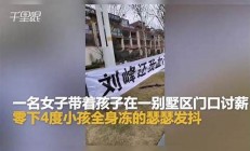 曹县女子替丈夫讨薪匍匐在地，痛哭事件背后隐藏的社会问题(曹县乞讨) - 副本